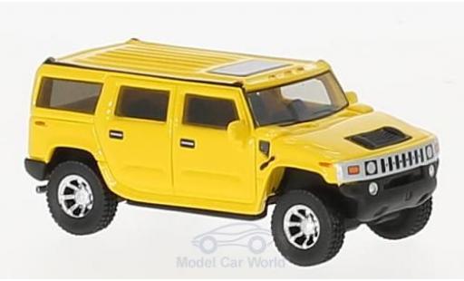 Hummer H2 1/87 BoS Models yellow 2003 diecast model cars