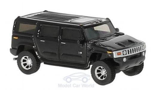 Diecast model cars Hummer H2 1/87 BoS Models black 2003 Hummer H2 1/87 BoS Models black 2003 diecast model cars