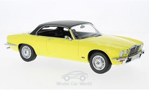 Diecast model cars Jaguar XJ 1/18 BoS Models 4.2C yellow/black RHD 1974 Jaguar XJ 1/18 BoS Models 4.2C yellow/black RHD 1974 diecast model cars