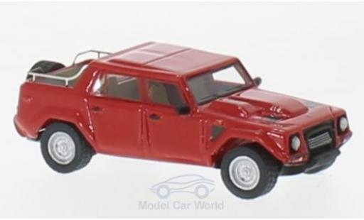 Lamborghini LM 1/87 BoS Models 002 red 1986 diecast model cars