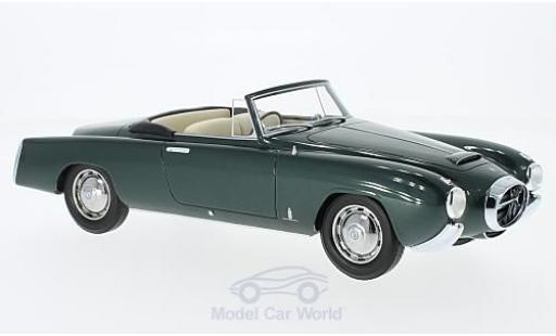 Diecast model cars Lancia Aurelia 1/18 BoS Models PF200 Cabriolet metallic green RHD 1953 Lancia Aurelia 1/18 BoS Models PF200 Cabriolet metallic green RHD 1953 diecast model cars