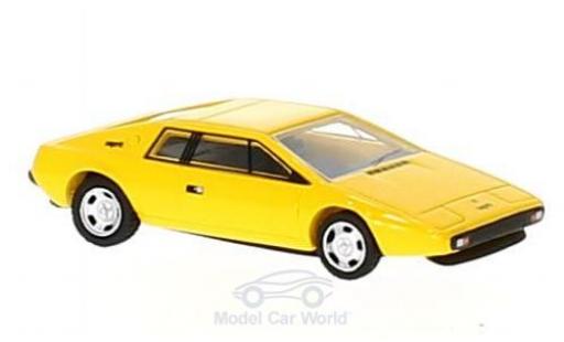 Lotus Esprit 1/87 BoS Models S1 yellow RHD 1977 diecast model cars
