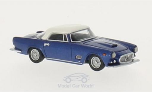 Maserati 3500 GT 1/87 BoS Models metallic blue/white 1957 diecast model cars