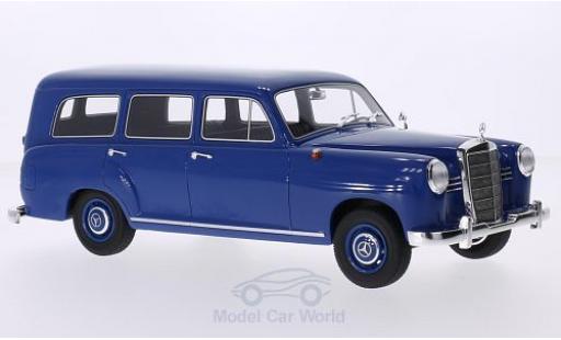 Diecast model cars Mercedes 180 1/18 BoS Models (W120) Universal blue 1954 Mercedes 180 1/18 BoS Models (W120) Universal blue 1954 diecast model cars