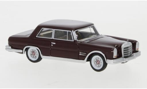 Diecast model cars Mercedes 600 1/87 BoS Models (W100) Nallinger Coupé red 1963 Mercedes 600 1/87 BoS Models (W100) Nallinger Coupé red 1963 diecast model cars