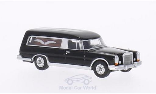 Diecast model cars Mercedes 600 1/87 BoS Models (W100) Pollmann black 1969 Bestattungswagen Mercedes 600 1/87 BoS Models (W100) Pollmann black 1969 Bestattungswagen diecast model cars