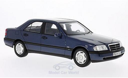Diecast model cars Mercedes Classe C 1/18 BoS Models C220 (W202) metallic blue 1995 Mercedes Classe C 1/18 BoS Models C220 (W202) metallic blue 1995 diecast model cars