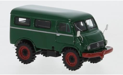 Diecast model cars Mercedes Unimog 1/87 BoS Models 402 green 1956 Mercedes Unimog 1/87 BoS Models 402 green 1956 diecast model cars