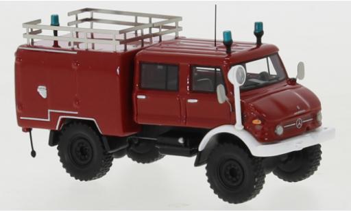Diecast model cars Mercedes Unimog 1/87 BoS Models U416 DoKa Feuerwehr 1977 Mercedes Unimog 1/87 BoS Models U416 DoKa Feuerwehr 1977 diecast model cars