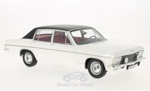 Diecast model cars Opel Admiral 1/18 BoS Models B white/black 1971 Opel Admiral 1/18 BoS Models B white/black 1971 diecast model cars