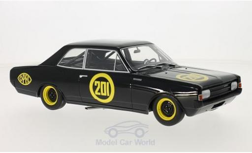 Diecast model cars Opel Rekord 1/18 BoS Models C No.201 Schwarze Witwe 1967 Opel Rekord 1/18 BoS Models C No.201 Schwarze Witwe 1967 diecast model cars