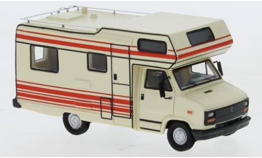 Peugeot J5 1/87 BoS Models beige/red 1985 Wohnmobil diecast model cars