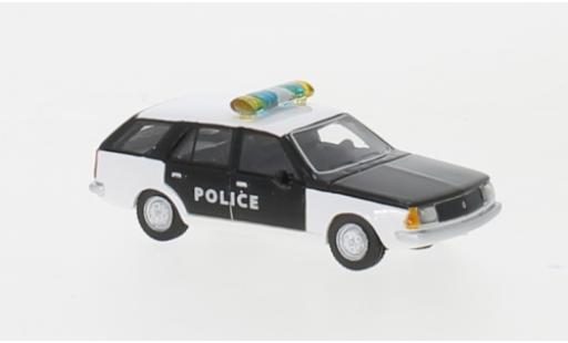 Diecast model cars Renault 18 1/87 BoS Models Break white/black Police 1978 Renault 18 1/87 BoS Models Break white/black Police 1978 diecast model cars