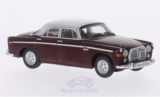 Rover P5B 1/87 BoS Models Coupe red/grey RHD 1967 diecast model cars