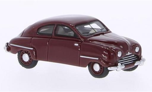 Saab 92B 1/87 BoS Models red 1953 diecast model cars
