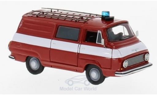 Diecast model cars Skoda 1203 1/87 BoS Models Halbbus Feuerwehr 1968 Skoda 1203 1/87 BoS Models Halbbus Feuerwehr 1968 diecast model cars