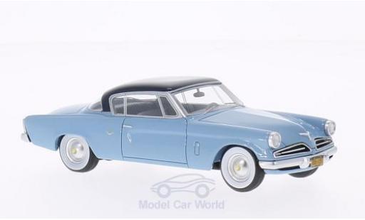 Studebaker Commander 1/43 BoS Models Starliner blue/blue 1953 diecast model cars