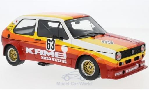 Diecast model cars Volkswagen Golf V 1/18 BoS Models I Gr.2 No.63 Kamei 1000 Km Nürburgring 1977 B.Renneisen/W.Wolf Volkswagen Golf V 1/18 BoS Models I Gr.2 No.63 Kamei 1000 Km Nürburgring 1977 B.Renneisen/W.Wolf diecast model cars