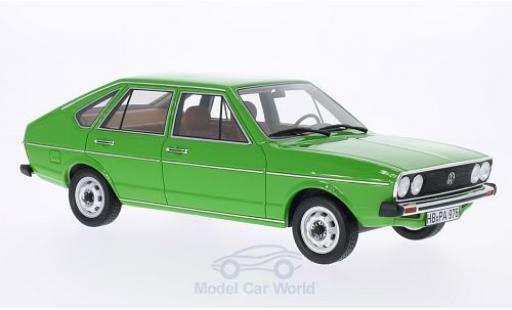 Diecast model cars Volkswagen Passat 1/18 BoS Models TS (B1) green 1976 Volkswagen Passat 1/18 BoS Models TS (B1) green 1976 diecast model cars