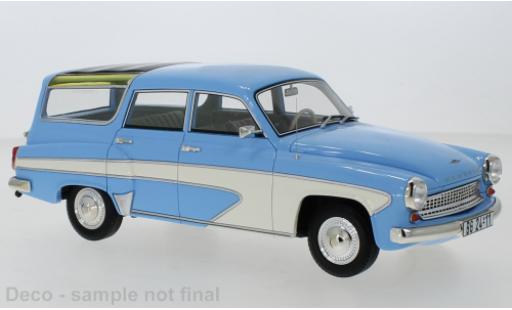 Diecast model cars Wartburg 312 1/18 BoS Models Camping Deluxe blue/white 1967 Wartburg 312 1/18 BoS Models Camping Deluxe blue/white 1967 diecast model cars