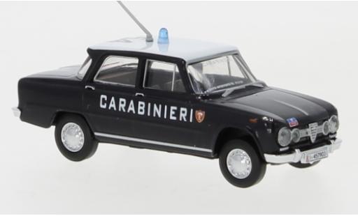 Diecast model cars Alfa Romeo Giulia 1/87 Brekina 1600 Carabineri 1962 Dachnummer 54 Alfa Romeo Giulia 1/87 Brekina 1600 Carabineri 1962 Dachnummer 54 diecast model cars