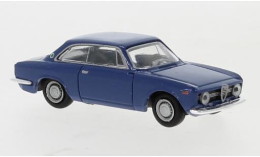 Diecast model cars Alfa Romeo Giulia 1/87 Brekina Sprint GT blue 1974 Alfa Romeo Giulia 1/87 Brekina Sprint GT blue 1974 diecast model cars