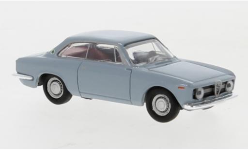 Diecast model cars Alfa Romeo Giulia 1/87 Brekina Sprint GT grey 1974 Alfa Romeo Giulia 1/87 Brekina Sprint GT grey 1974 diecast model cars