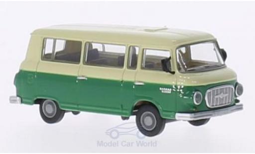 Diecast model cars Barkas B 1000 1/87 Brekina Bus beige/green Barkas B 1000 1/87 Brekina Bus beige/green diecast model cars