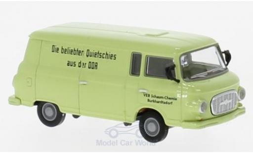 Barkas B1000 1/87 Brekina Kasten VEB Schaum-Chemie Burkhardtsdorf diecast model cars