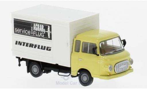 Barkas B1000 1/87 Brekina Koffer Interflug Agrarservice diecast model cars