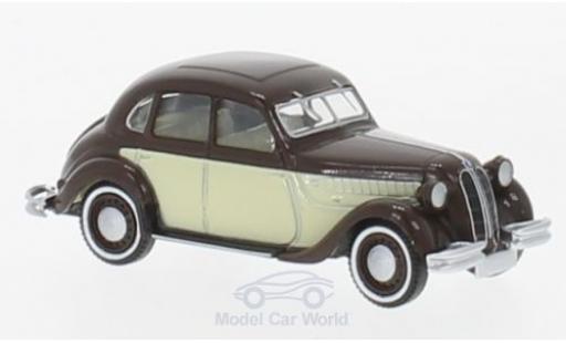 Bmw 326 1/87 Brekina brown/beige diecast model cars