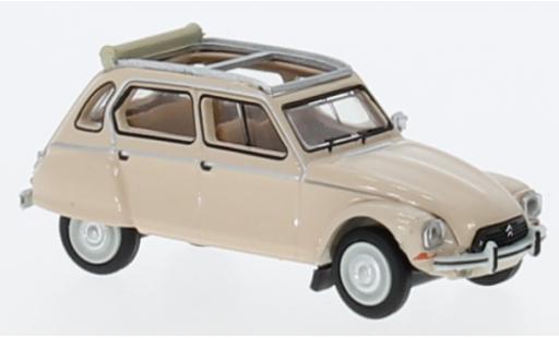 Citroen Dyane 1/87 Brekina beige 1976 diecast model cars