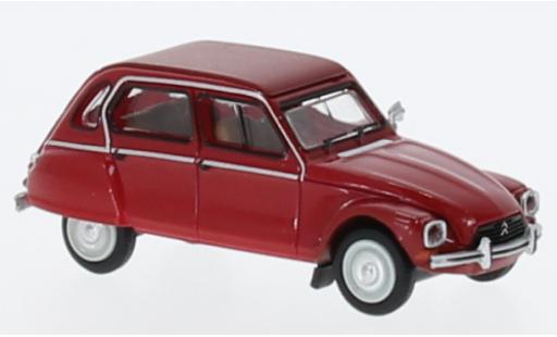 Citroen Dyane 1/87 Brekina red 1976 diecast model cars