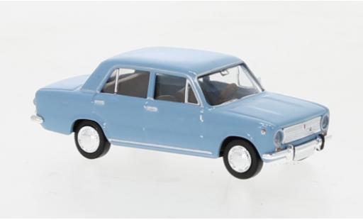 Diecast model cars Fiat 124 1/87 Brekina blue clair 1966 Fiat 124 1/87 Brekina blue clair 1966 diecast model cars