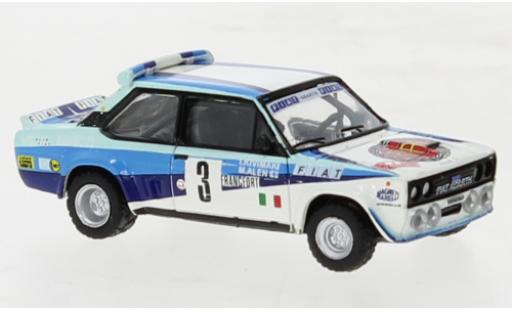 Fiat 131 1/87 Brekina Abarth No.3 1980 diecast model cars