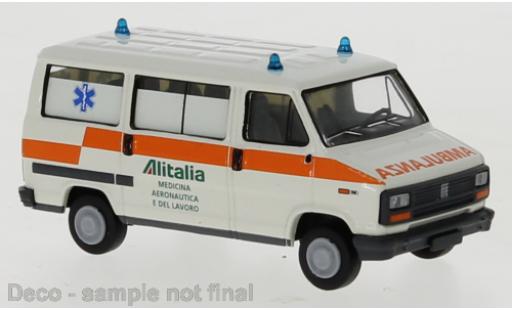 Diecast model cars Fiat Ducato 1/87 Brekina bus Ambulance Alitalia 1982 Fiat Ducato 1/87 Brekina bus Ambulance Alitalia 1982 diecast model cars