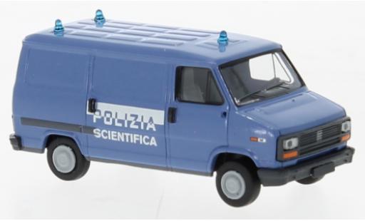 Diecast model cars Fiat Ducato 1/87 Brekina fourgon Polizia Scientifica 1982 Fiat Ducato 1/87 Brekina fourgon Polizia Scientifica 1982 diecast model cars