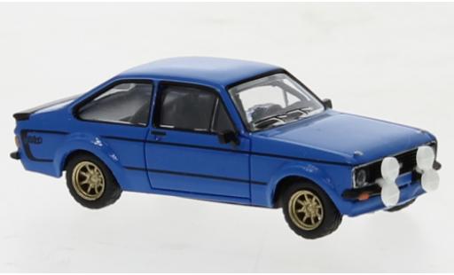 Diecast model cars Ford Escort 1/87 Brekina RS 1800 blue 1976 Ford Escort 1/87 Brekina RS 1800 blue 1976 diecast model cars