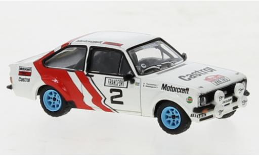Diecast model cars Ford Escort 1/87 Brekina RS 1800 No.2 Rallye Monte Carlo 1979 Ford Escort 1/87 Brekina RS 1800 No.2 Rallye Monte Carlo 1979 diecast model cars