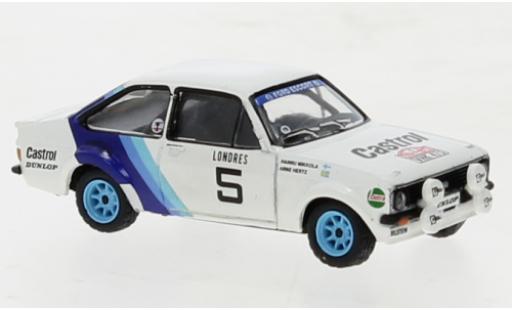 Diecast model cars Ford Escort 1/87 Brekina RS 1800 No.5 Rallye Monte Carlo 1979 Ford Escort 1/87 Brekina RS 1800 No.5 Rallye Monte Carlo 1979 diecast model cars