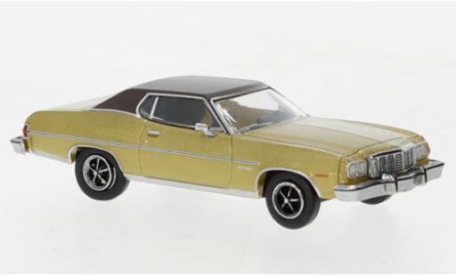 Diecast model cars Ford Gran Torino 1/87 Brekina doré/matte-black 1976 Ford Gran Torino 1/87 Brekina doré/matte-black 1976 diecast model cars
