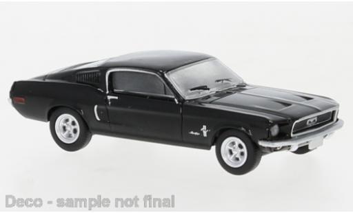Diecast model cars Ford Mustang 1/87 Brekina Fastback black 1968 Ford Mustang 1/87 Brekina Fastback black 1968 diecast model cars