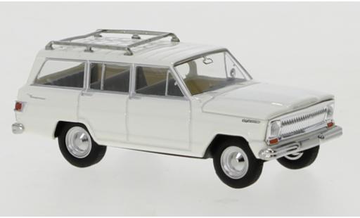 Diecast model cars Jeep Wagoneer 1/87 Brekina B white 1968 Jeep Wagoneer 1/87 Brekina B white 1968 diecast model cars