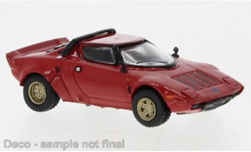 Diecast model cars Lancia Stratos 1/87 Brekina HF red 1975 Lancia Stratos 1/87 Brekina HF red 1975 diecast model cars
