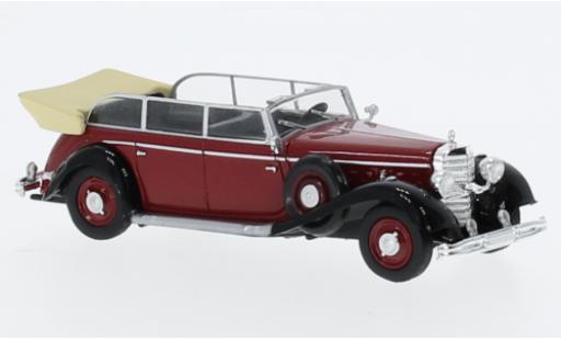 Diecast model cars Mercedes 770 1/87 Brekina K red 1938 Mercedes 770 1/87 Brekina K red 1938 diecast model cars