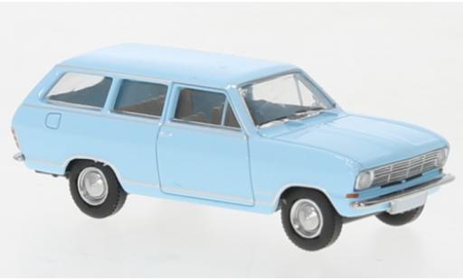 Diecast model cars Opel Kadett 1/87 Brekina B Caravan blue clair 1965 Opel Kadett 1/87 Brekina B Caravan blue clair 1965 diecast model cars
