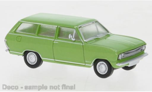 Diecast model cars Opel Kadett 1/87 Brekina B Caravan metallise green 1965 Opel Kadett 1/87 Brekina B Caravan metallise green 1965 diecast model cars