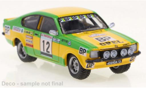 Diecast model cars Opel Kadett 1/87 Brekina C GT/E No.12 Tour de Corse 1976 Opel Kadett 1/87 Brekina C GT/E No.12 Tour de Corse 1976 diecast model cars