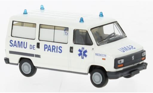Peugeot J5 1/87 Brekina bus Samu de Paris (FR) 1982 diecast model cars