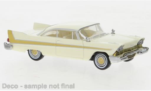 Diecast model cars Plymouth Fury 1/87 Brekina beige 1958 Plymouth Fury 1/87 Brekina beige 1958 diecast model cars